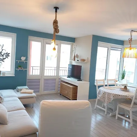 Apartment Sea View Apartment - 2 Min To Beach - Large Balcony - Pool - Riviera Fort